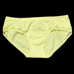 Victorias Secret Seamless Supersoft Smooth Hiphugger Hipster thick Panty Yellow